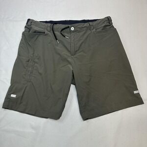 TRUEWERK Cloud Shorts Mens XXL Green Cargo 9 In Stretch Workwear Outdoor